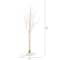 4ft. Pre-Lit Birch Artificial Christmas Tree, Warm White LED Lights